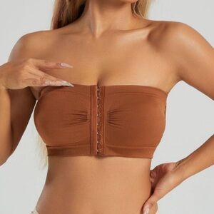 Stretchy Strapless Bandeau Bralette